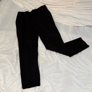 Thalian Classic Black Pleated Pants